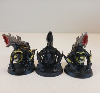 Hive Guard Painted Squad of 3x Tyrannids Xenos Warhammer 40K Games Workshop