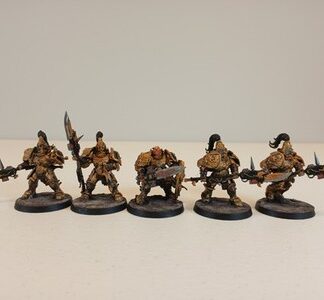 Custodian Guard Painted Magnet Squad of 5x Adeptus Custodes Warhammer 40K