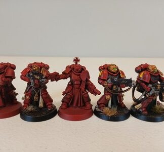Sternguard Veteran Primed Squad of 5x Blood Angels Space Marines Warhammer 40K