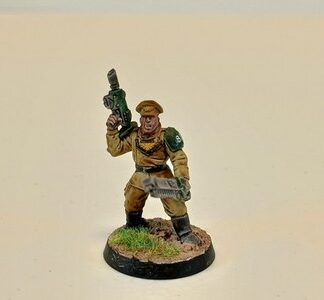 Company Commander Painted Astra Militarum Warhammer 40K Games Workshop