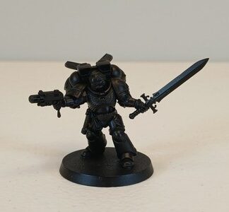Captain with Jump Pack Primed Space Marines Ultramarines Warhammer 40K GW