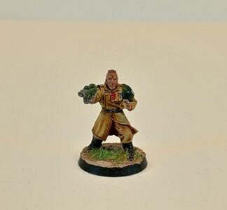 Company Commander Painted Astra Militarum Warhammer 40K Games Workshop